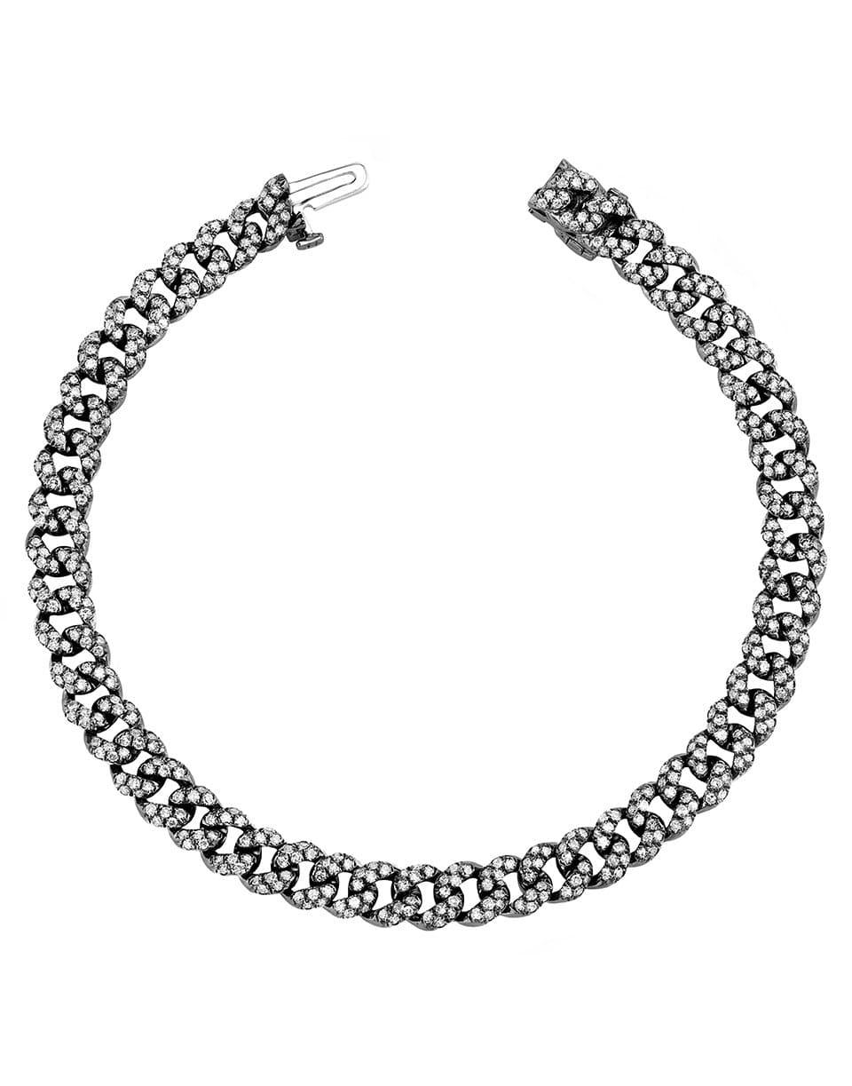 SHAY JEWELRY-Mini Flat Pave Bracelet - Black Gold-BLACK GOLD