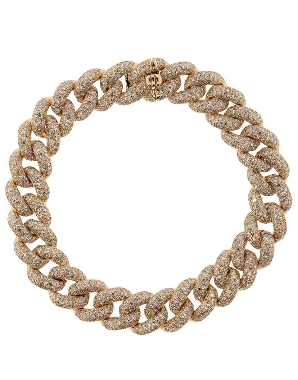 SHAY JEWELRY-Pave Diamond Link Bracelet-ROSE GOLD