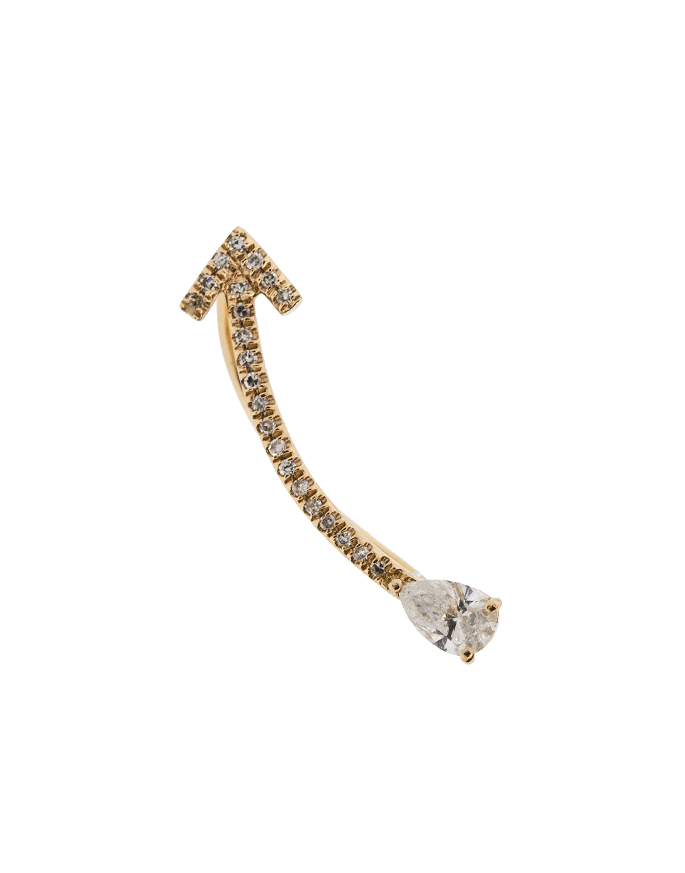 SHAY JEWELRY-Diamond Arrow Ear Crawler-ROSE GOLD