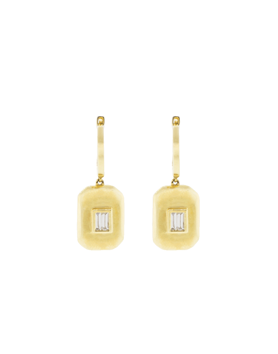 SHAY JEWELRY-Diamond Baguette Drop Earrings-YELLOW GOLD