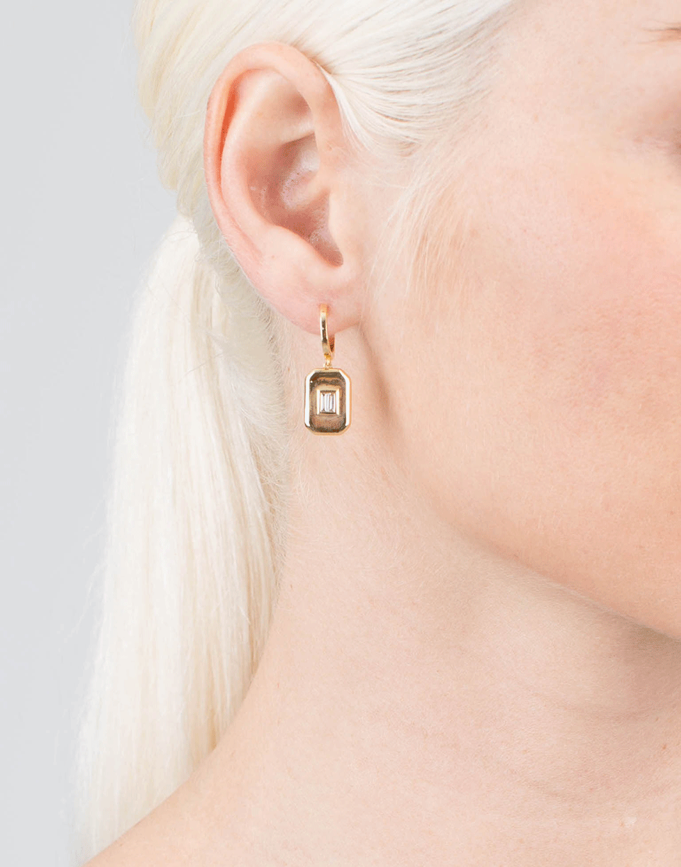 SHAY JEWELRY-Diamond Baguette Drop Earrings-YELLOW GOLD