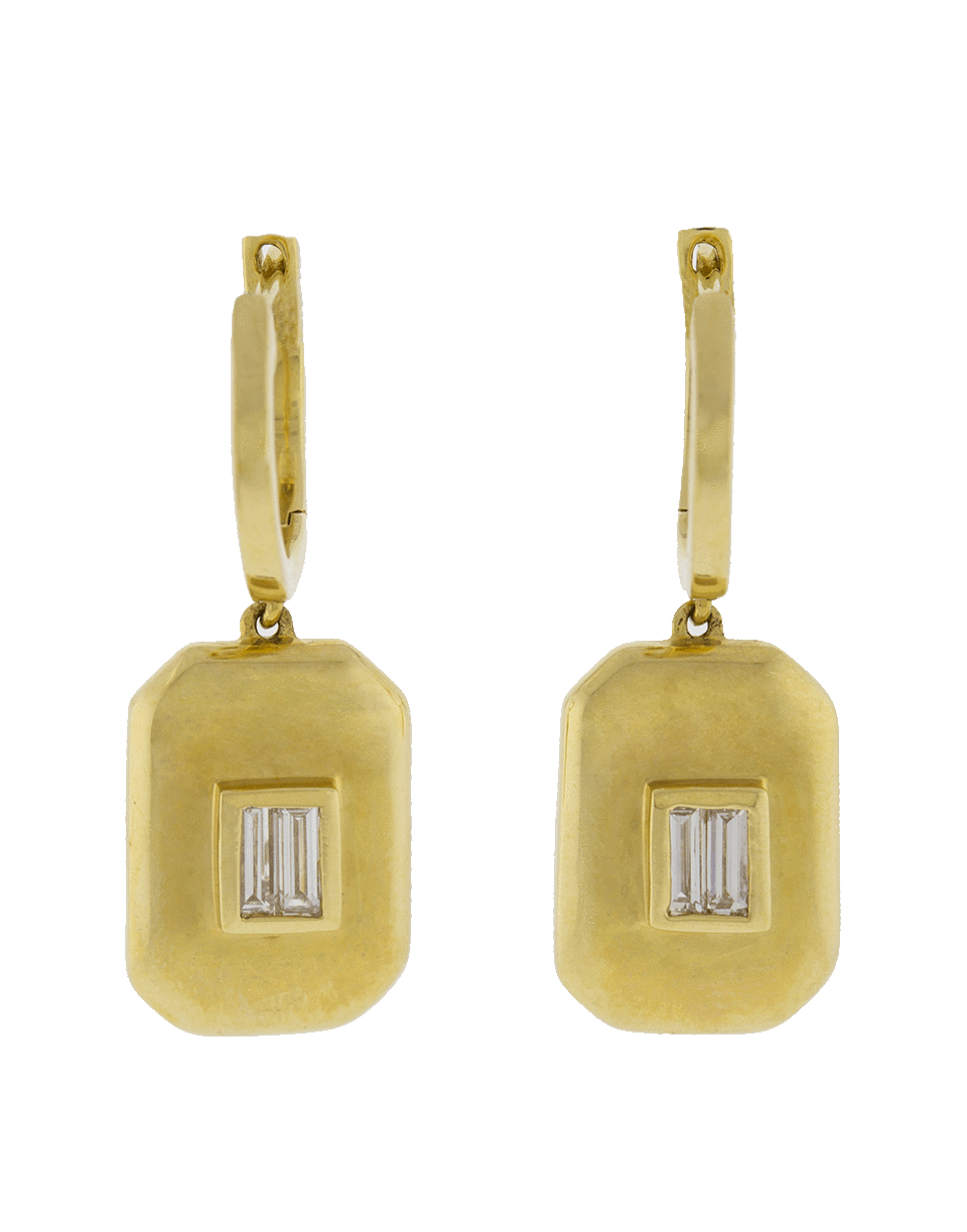 SHAY JEWELRY-Diamond Baguette Drop Earrings-YELLOW GOLD