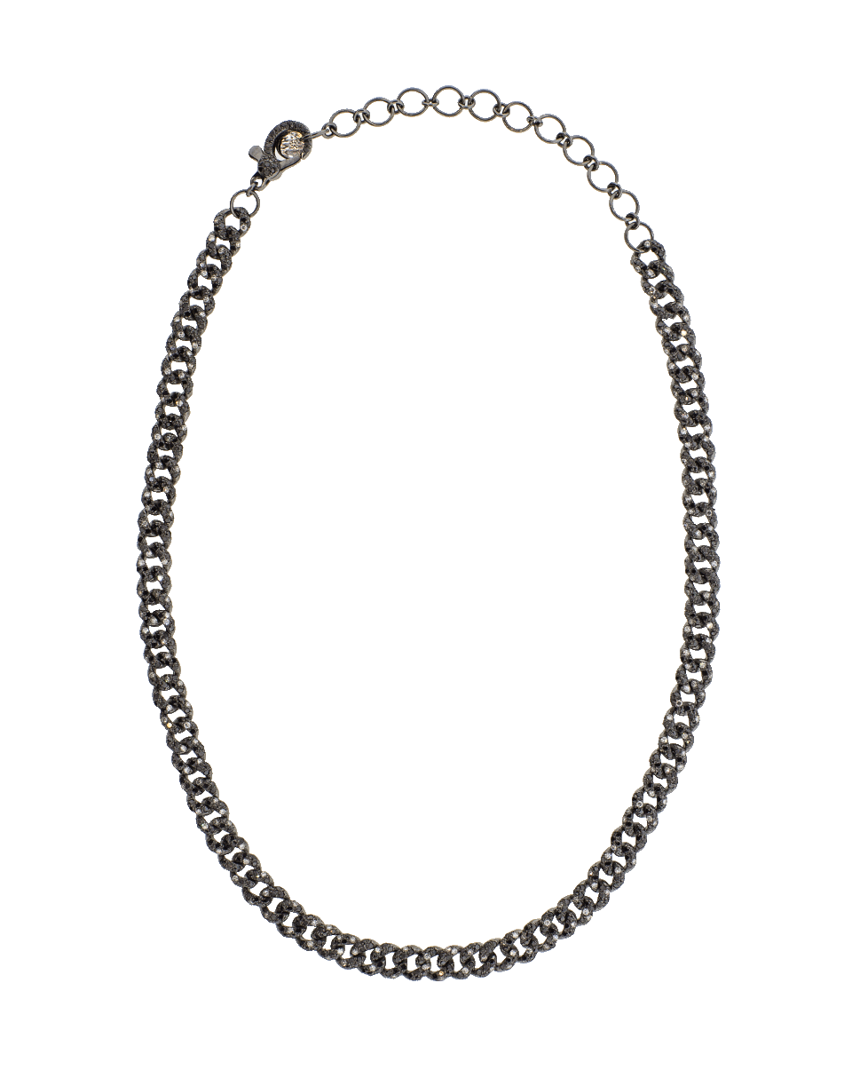 SHAY JEWELRY-Black Diamond Twinkle Choker-BLACK GOLD