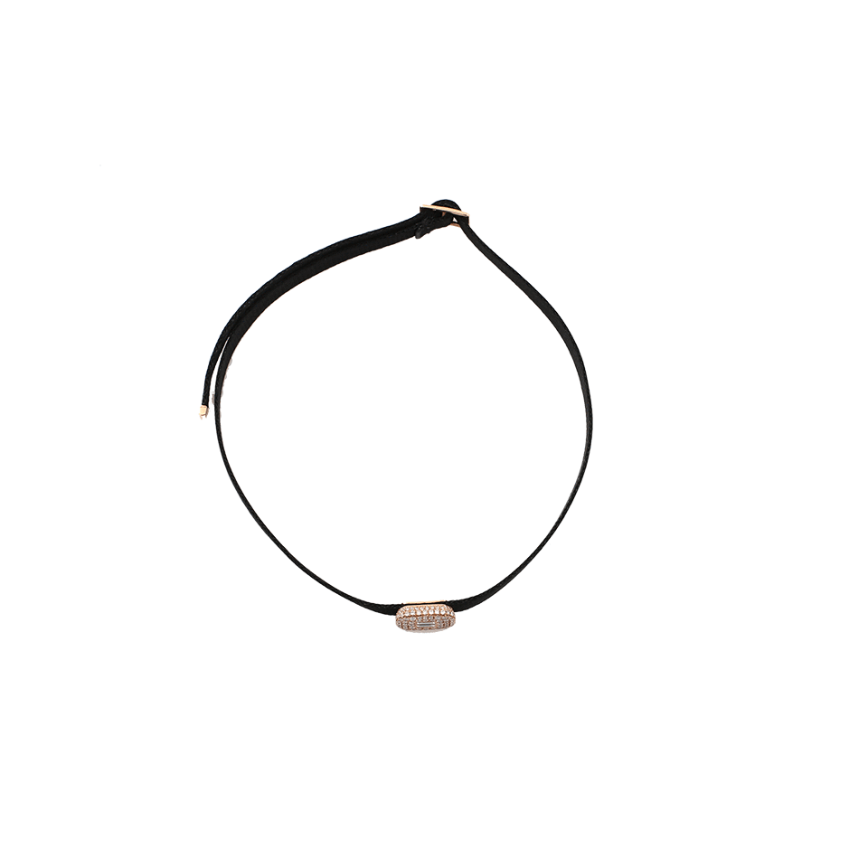 SHAY JEWELRY-Diamond Baguette Choker-ROSE GOLD