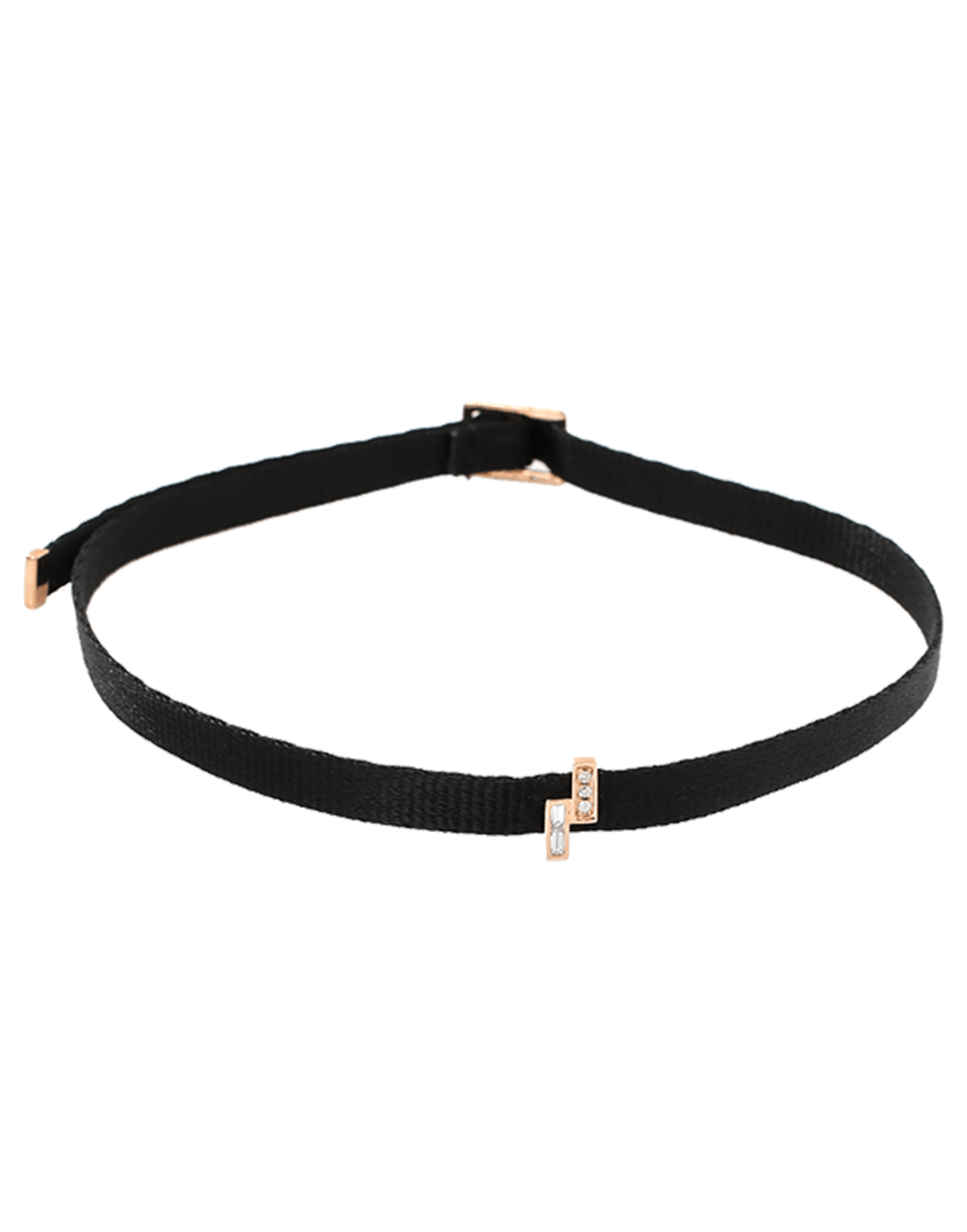 SHAY JEWELRY-Staggered Diamond Stick Choker-ROSE GOLD