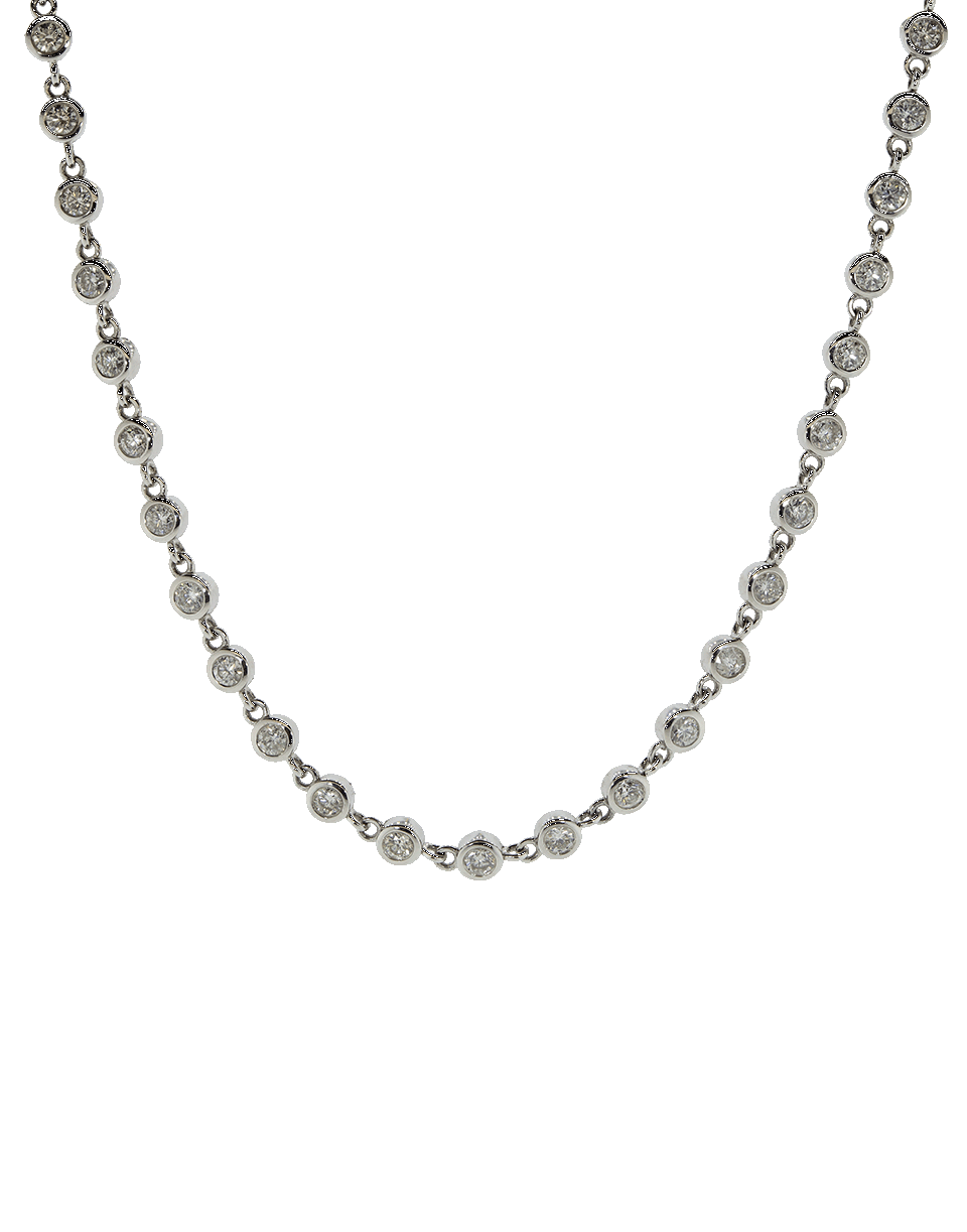 SHAY JEWELRY-Bezel Diamond Choker-WHITE GOLD