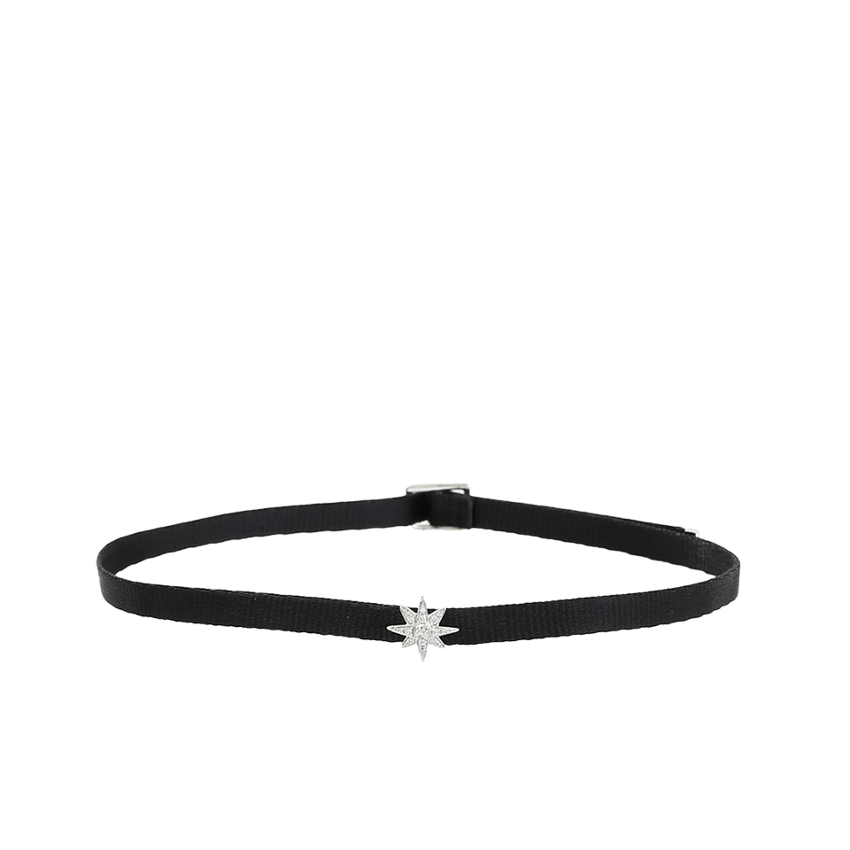 SHAY JEWELRY-Mini Starburst Choker-WHITE GOLD