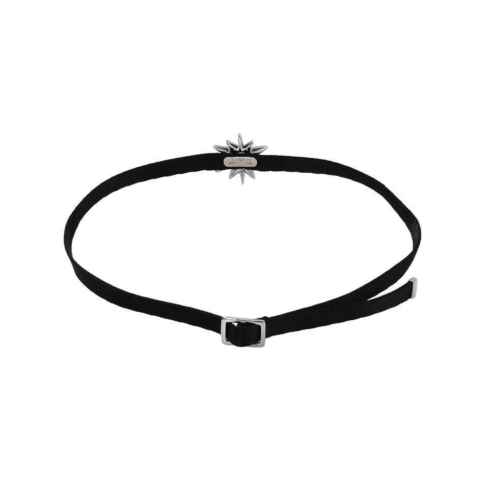 SHAY JEWELRY-Single Starburst Choker-WHITE GOLD