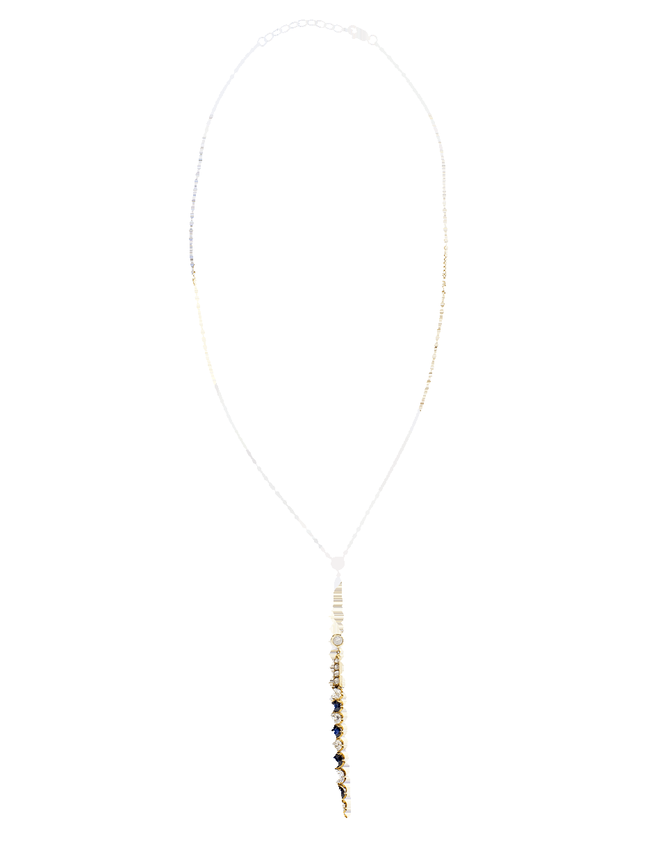 SHAY JEWELRY-Marquis Bar Necklace-YELLOW GOLD