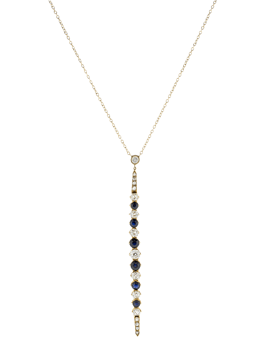 SHAY JEWELRY-Marquis Bar Necklace-YELLOW GOLD