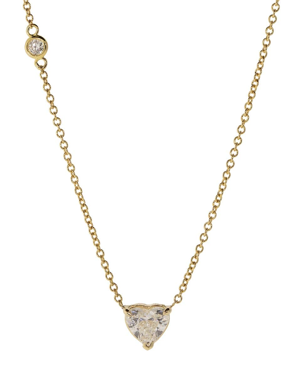 SHAY JEWELRY-Mini Heart Diamond Necklace-YELLOW GOLD
