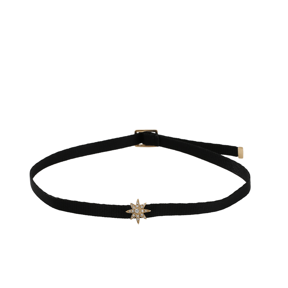 SHAY JEWELRY-Mini Starburst Choker-YELLOW GOLD