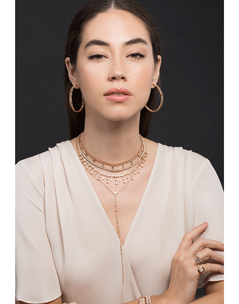 SHAY JEWELRY-Initial Pinky Ring-ROSE GOLD