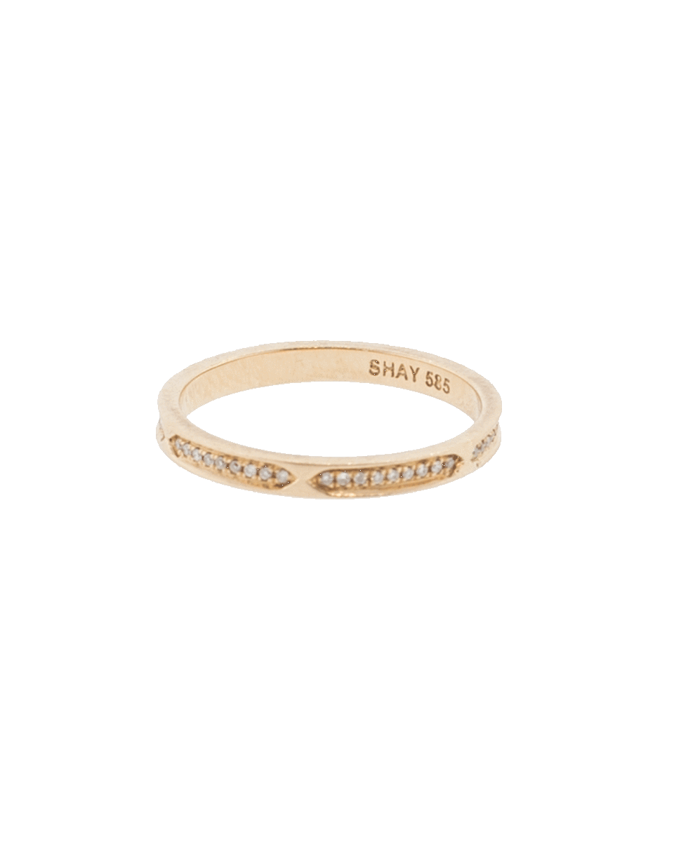 SHAY JEWELRY-Diamond Station Eternity Ring-ROSE GOLD