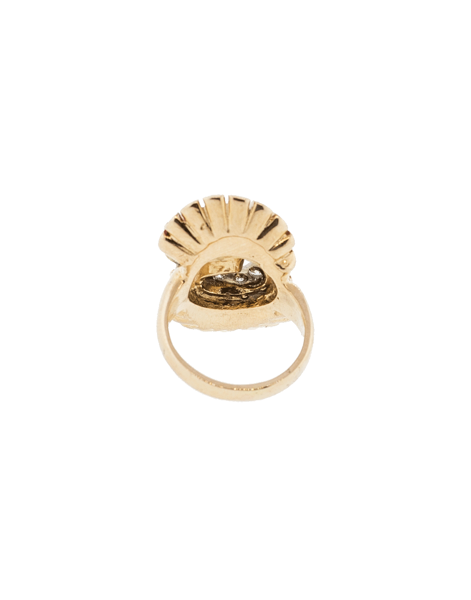 SHAY JEWELRY-Retro Ruby & Diamond Swirl Ring-ROSSEGOL
