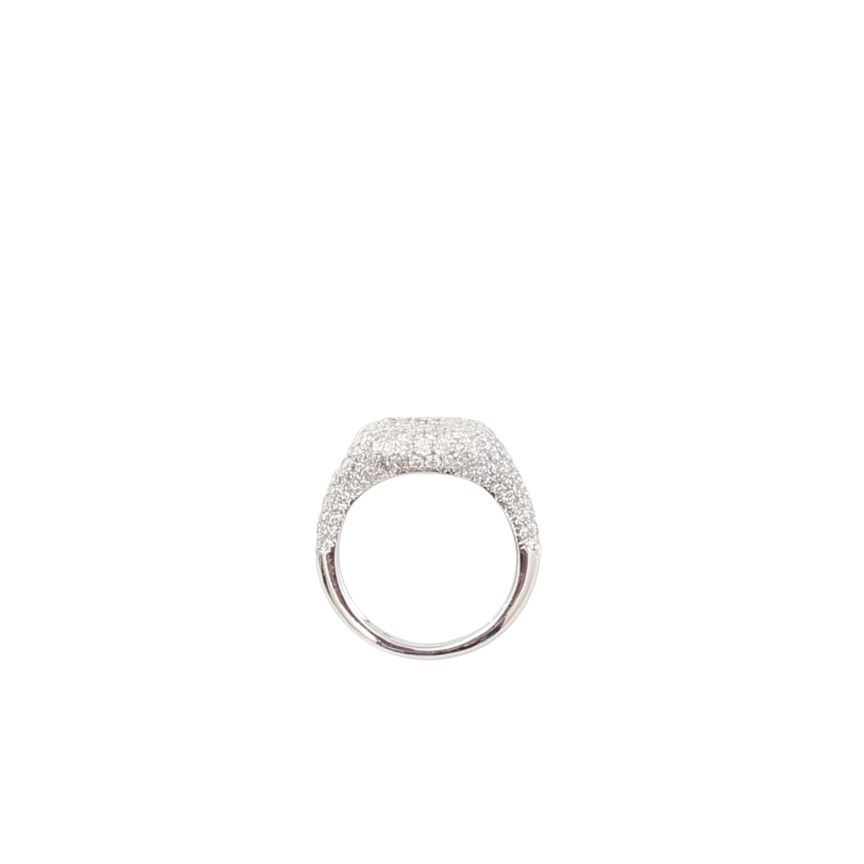SHAY JEWELRY-Pave Diamond Pinky Ring-WHITE GOLD