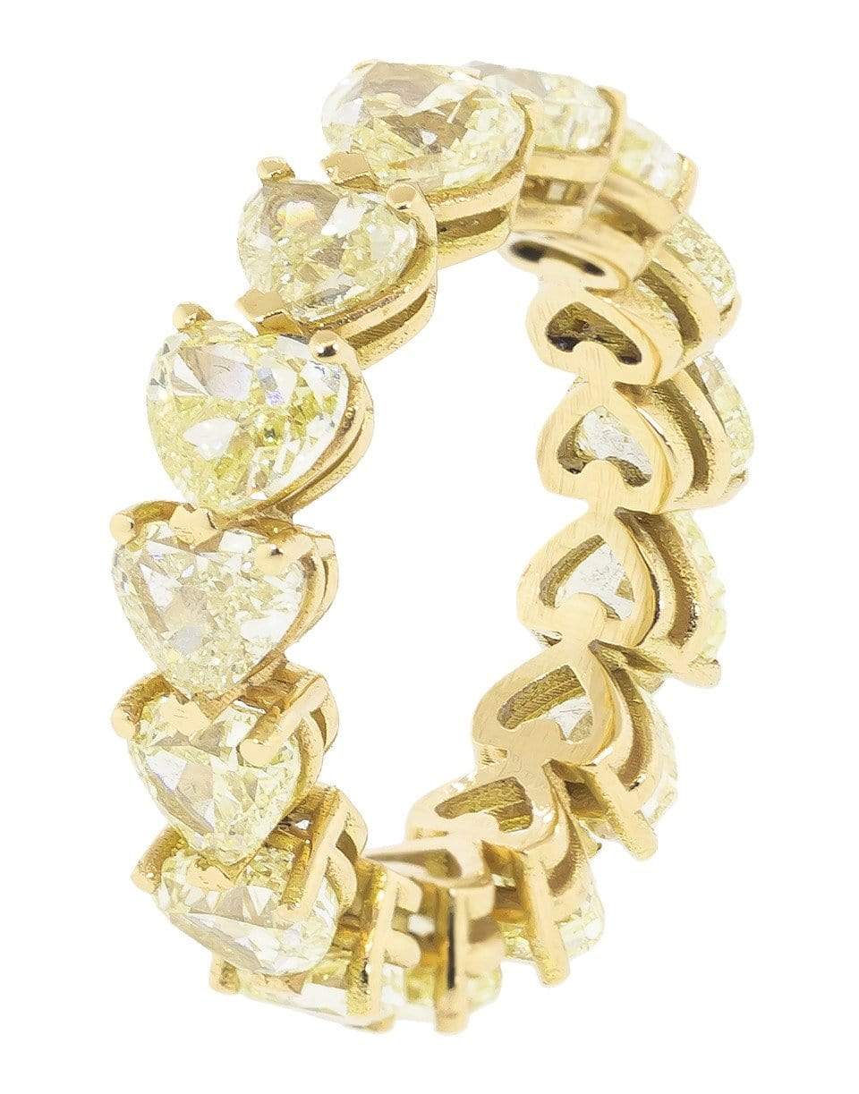 SHAY JEWELRY-Fancy Yellow Diamond Heart Ring-YELLOW GOLD