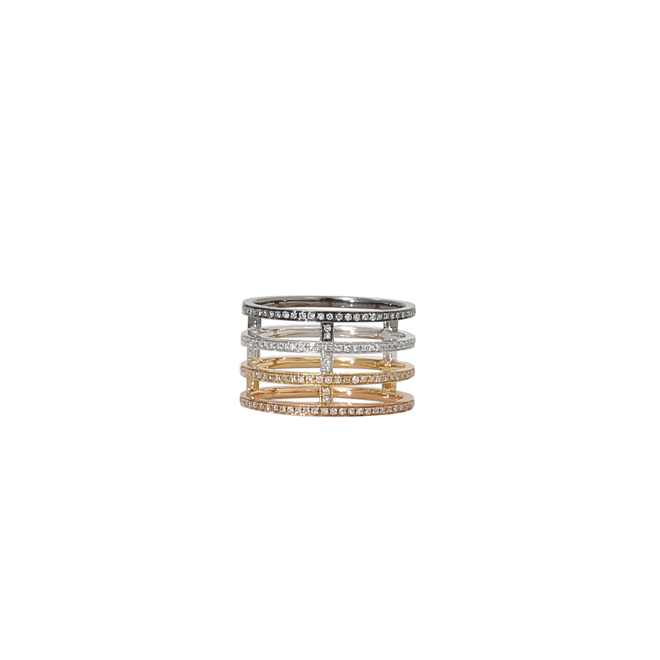 SHAY JEWELRY-Stacked Eternity Ring-YELLOW GOLD