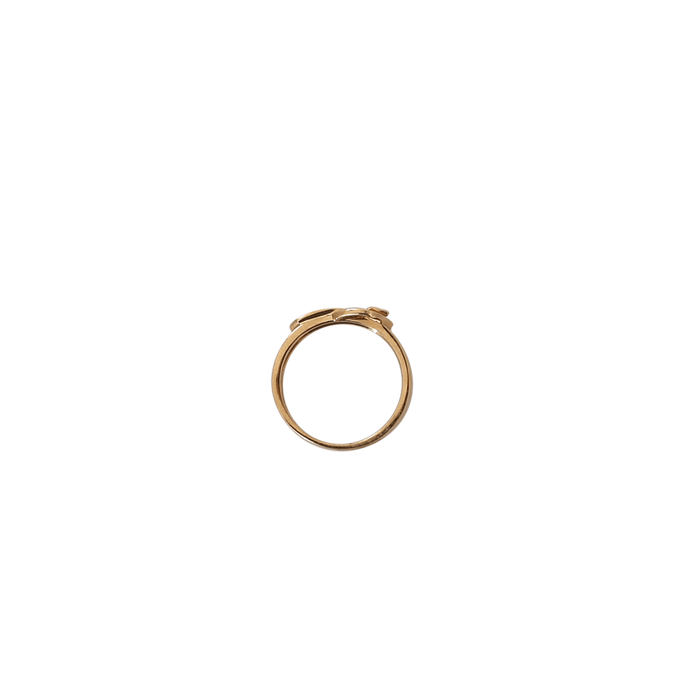 SHAY JEWELRY-Pave Diamond Buckle Ring-YELLOW GOLD