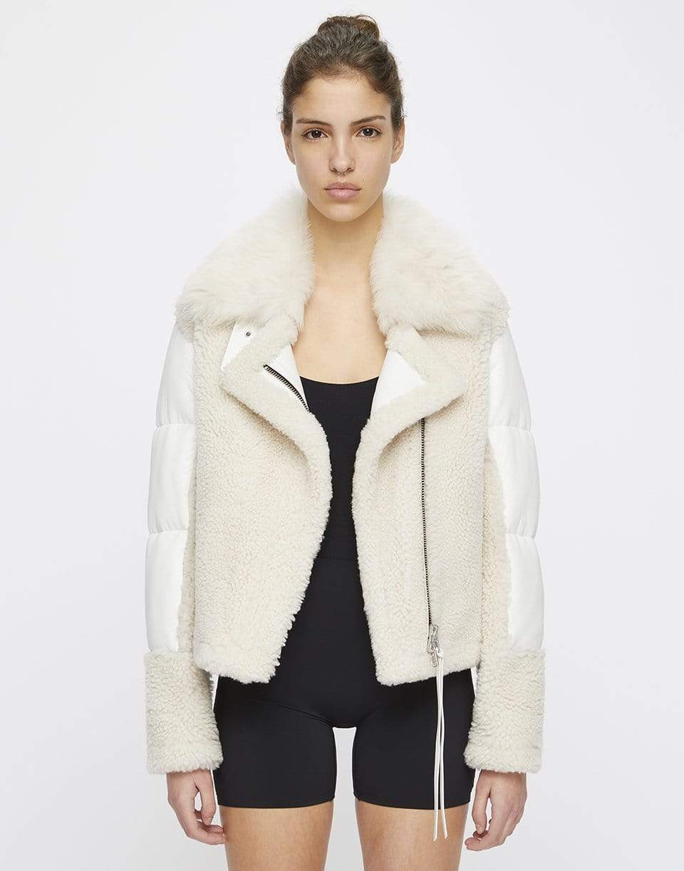 SHOREDITCH SKI CLUB-Lena Shearling Puffer-