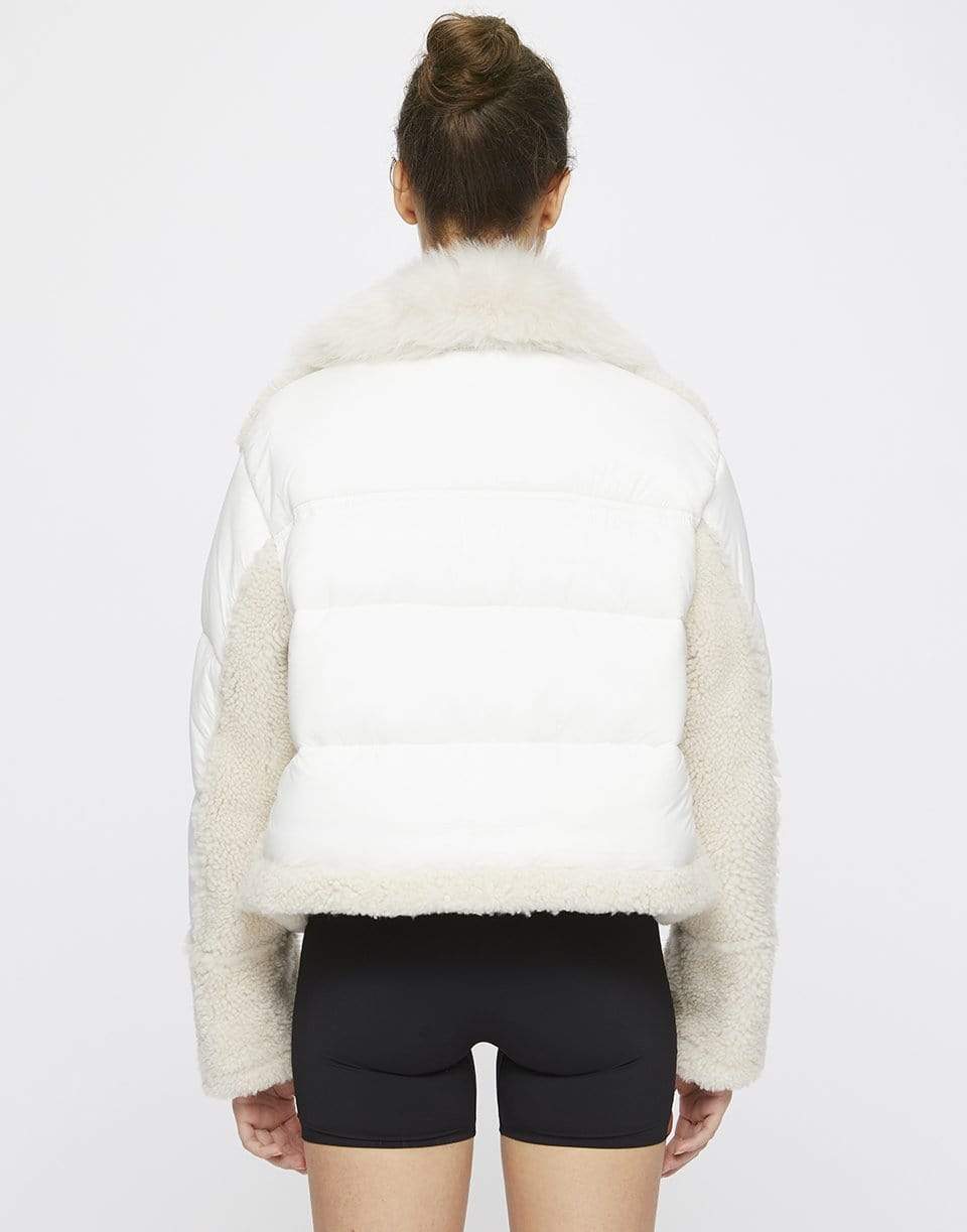 SHOREDITCH SKI CLUB-Lena Shearling Puffer-