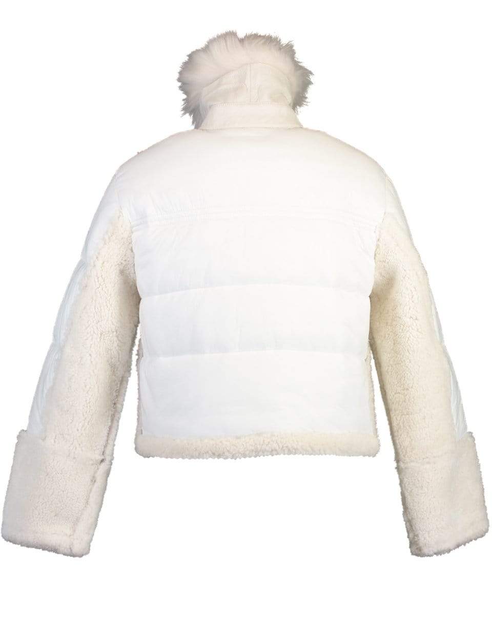 SHOREDITCH SKI CLUB-Lena Shearling Puffer-