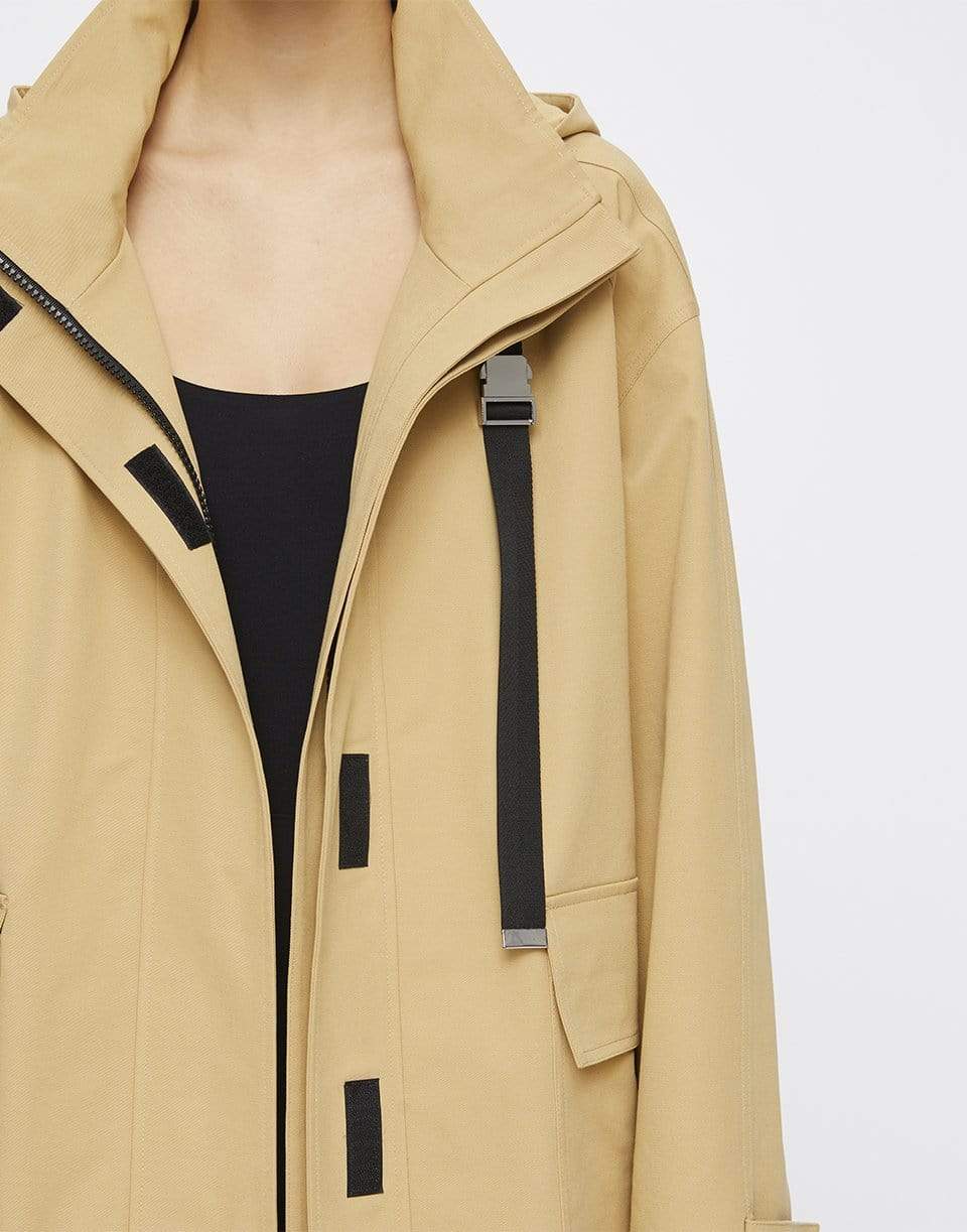 SHOREDITCH SKI CLUB-Woven Fern Anorak-