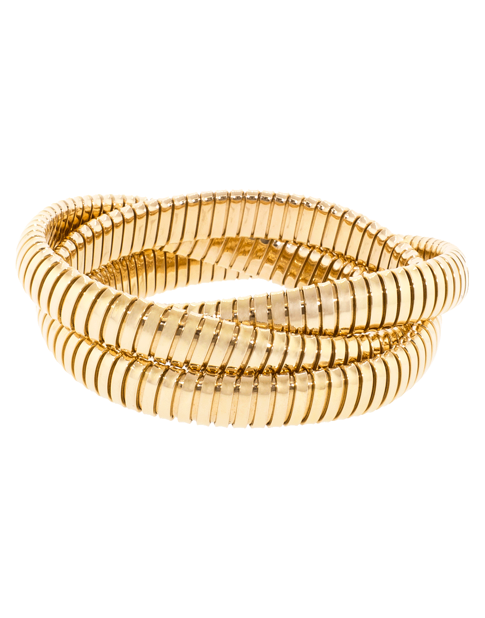 SIDNEY GARBER-Three Band Rolling Bracelet-ROSE GOLD