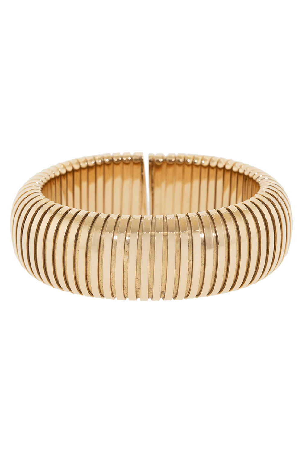 SIDNEY GARBER-Rose Gold Domed Cuff Bracelet-ROSE GOLD