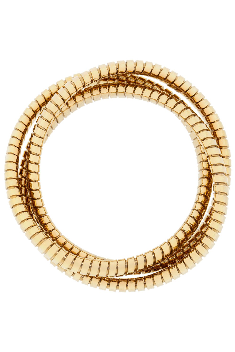 SIDNEY GARBER-Three Band Rolling Bracelet-ROSE GOLD