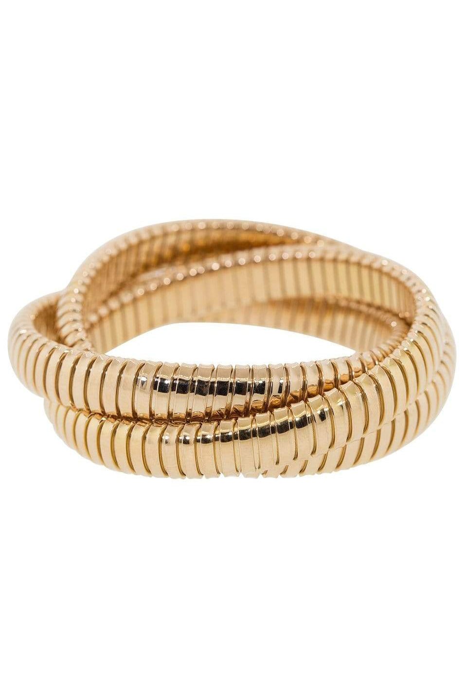 SIDNEY GARBER-9mm Rolling Band Bracelet-ROSE GOLD