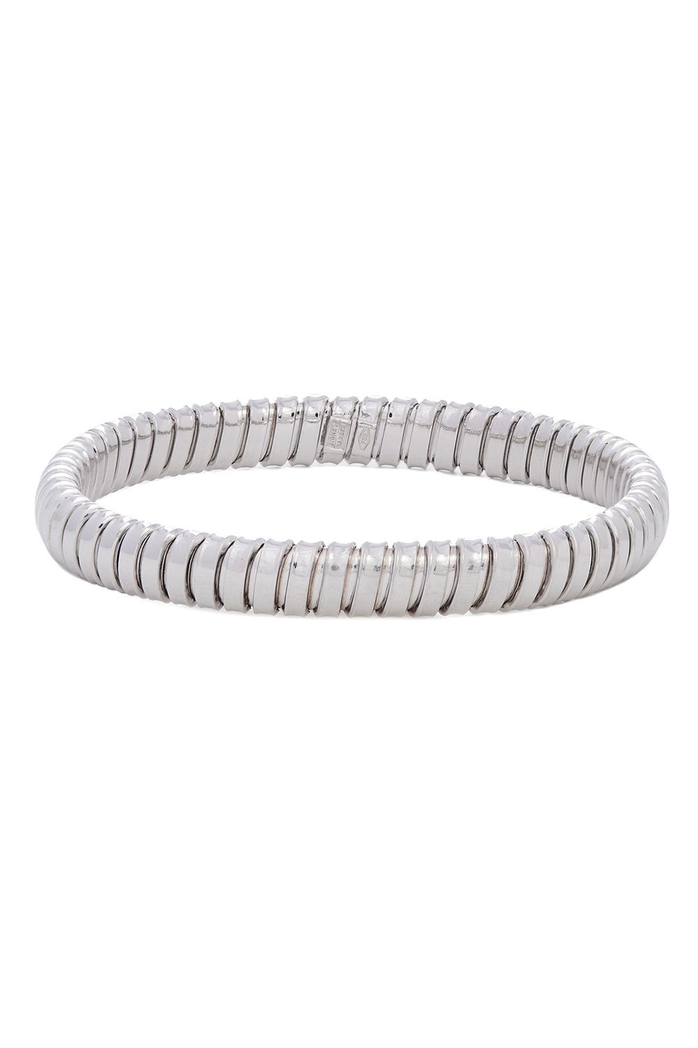 SIDNEY GARBER-75th Anniversary Single Rolling Bracelet - White Gold-WHITE GOLD