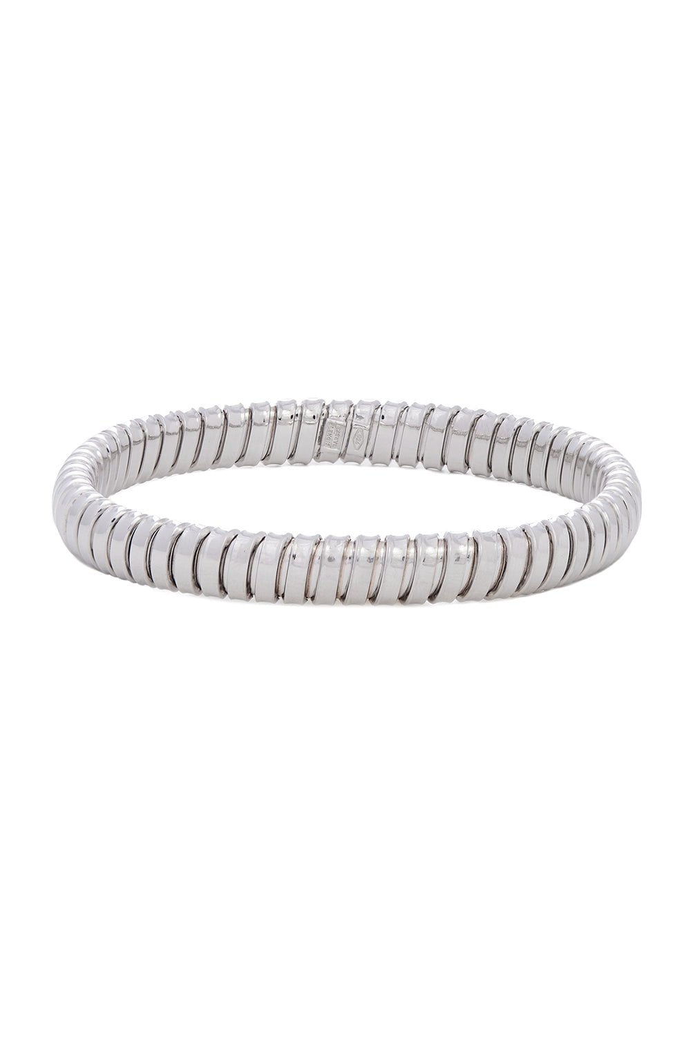 SIDNEY GARBER-Single Rolling Band - 16.5cm - White Gold-WHITE GOLD