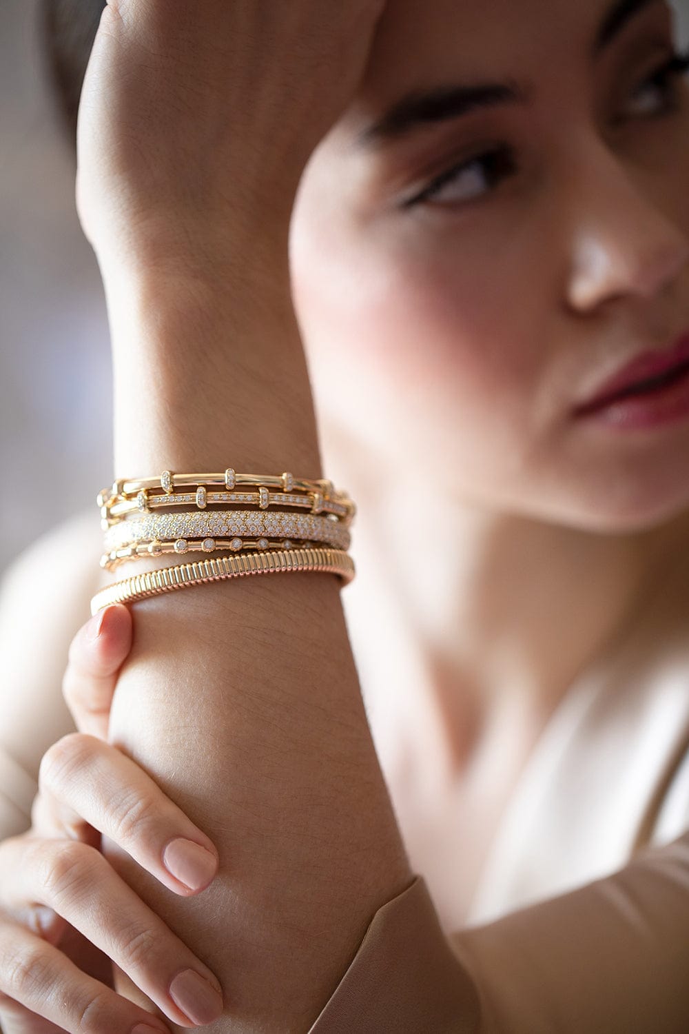 SIDNEY GARBER-Holly Bracelet - Yellow Gold-YELLOW GOLD