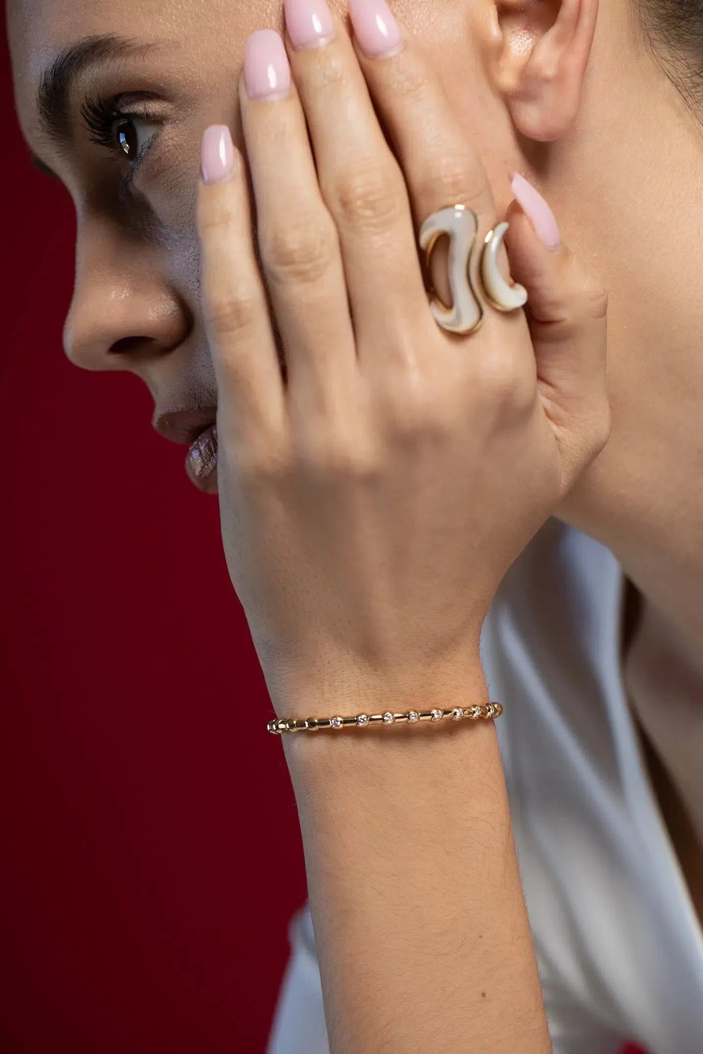 SIDNEY GARBER-Holly Bracelet - Yellow Gold-YELLOW GOLD