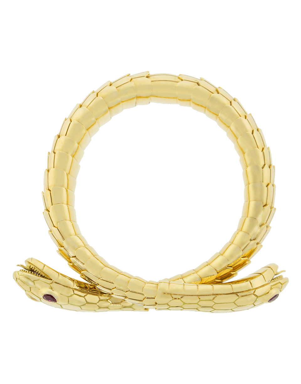 SIDNEY GARBER-Il Serpente Wrap Bracelet-YELLOW GOLD