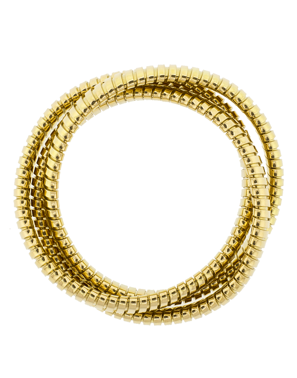 SIDNEY GARBER-Three Band Rolling Bracelet-YELLOW GOLD