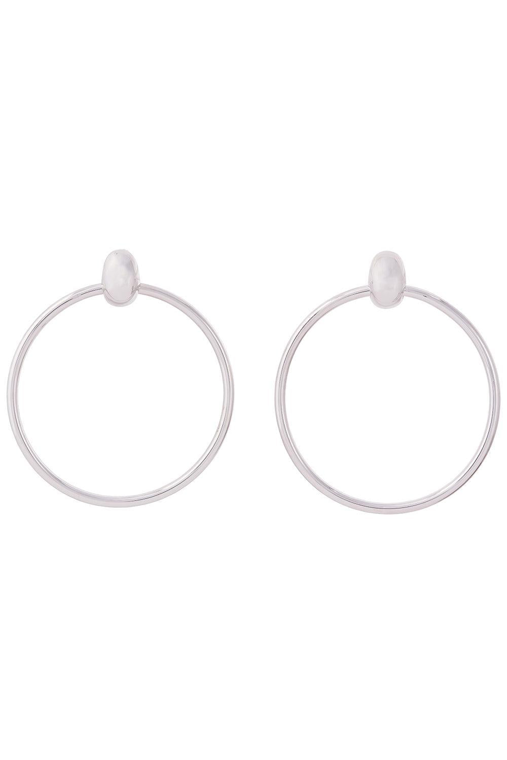 Naples Doorknocker Hoop Earrings