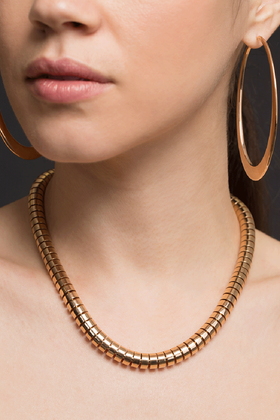 SIDNEY GARBER-Ophelia Rose Gold Necklace-ROSE GOLD