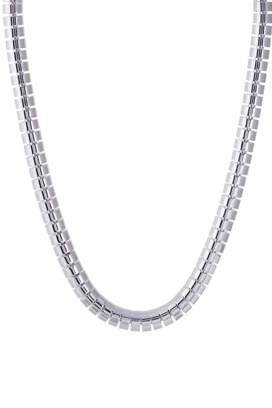 SIDNEY GARBER-Ophelia Necklace - 17in - White Gold-WHITE GOLD