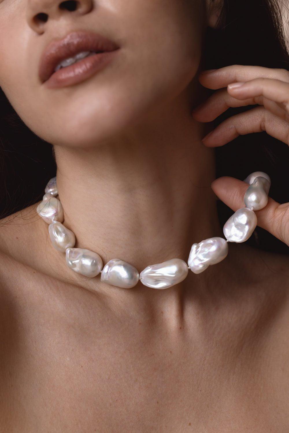 SIDNEY GARBER-Victoria Necklace-WHITE GOLD