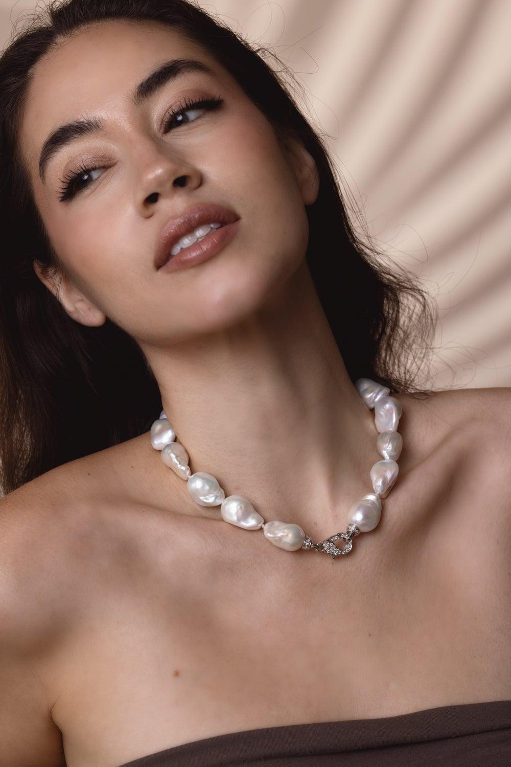 SIDNEY GARBER-Victoria Necklace-WHITE GOLD