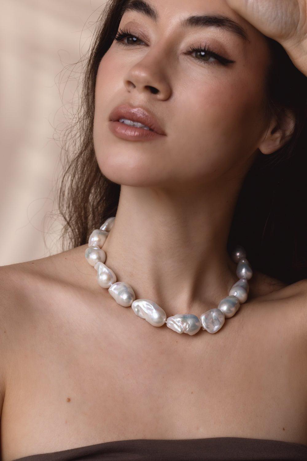 SIDNEY GARBER-Victoria Necklace-WHITE GOLD