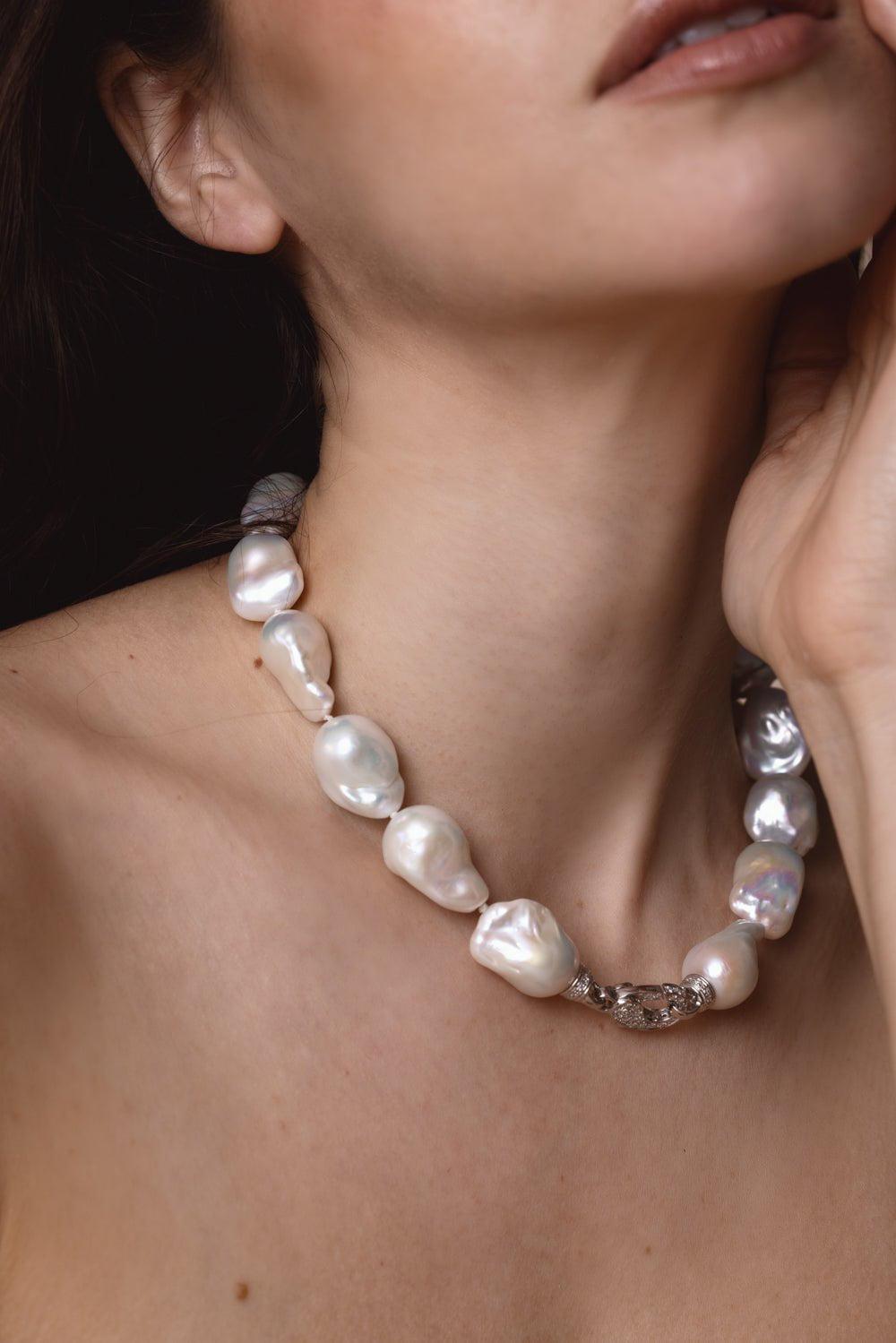 SIDNEY GARBER-Victoria Necklace-WHITE GOLD