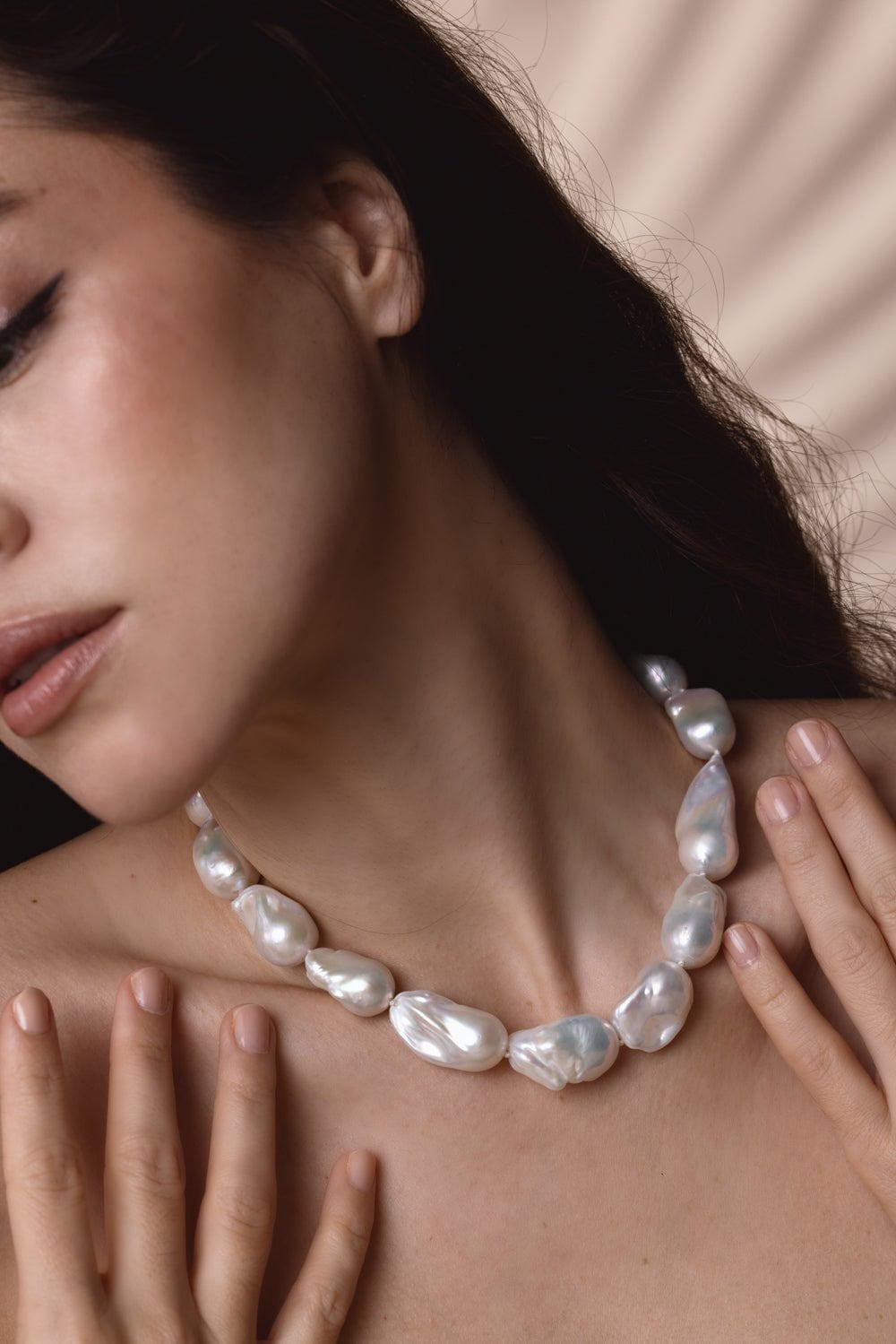 SIDNEY GARBER-Victoria Necklace-WHITE GOLD