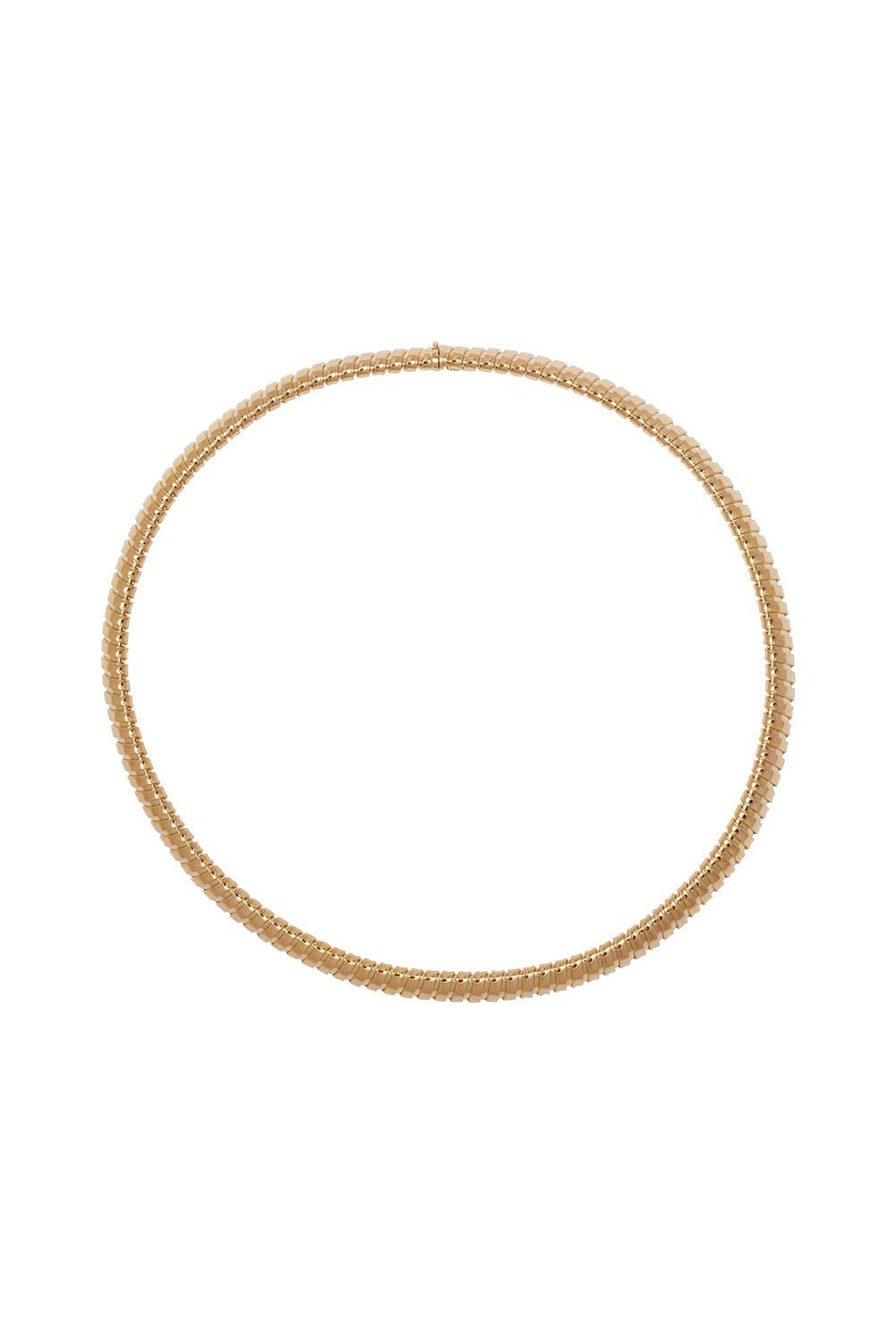 SIDNEY GARBER-Collana Single Band Necklace - 13.5-YELLOW GOLD