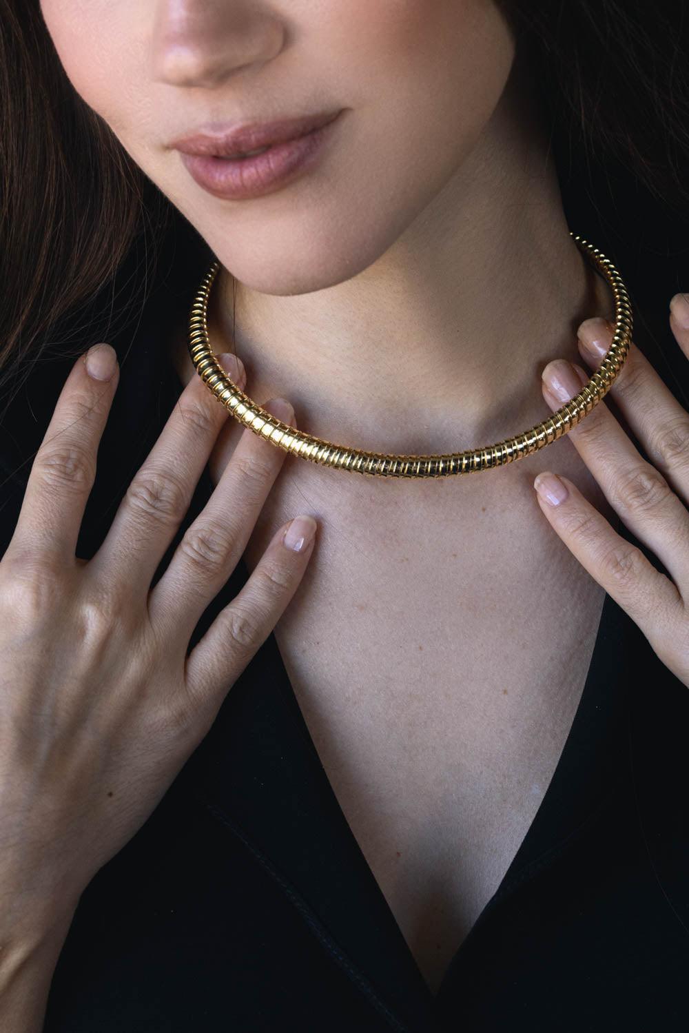 SIDNEY GARBER-75th Anniversary Necklace-YELLOW GOLD