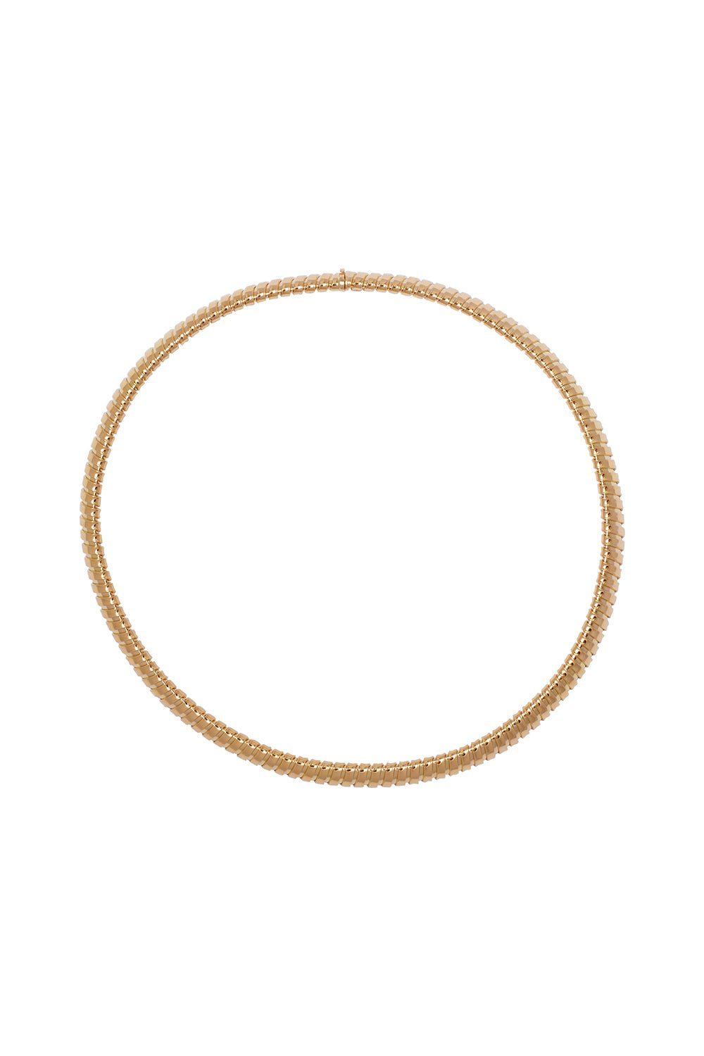 SIDNEY GARBER-Collana Single Band Necklace-YELLOW GOLD