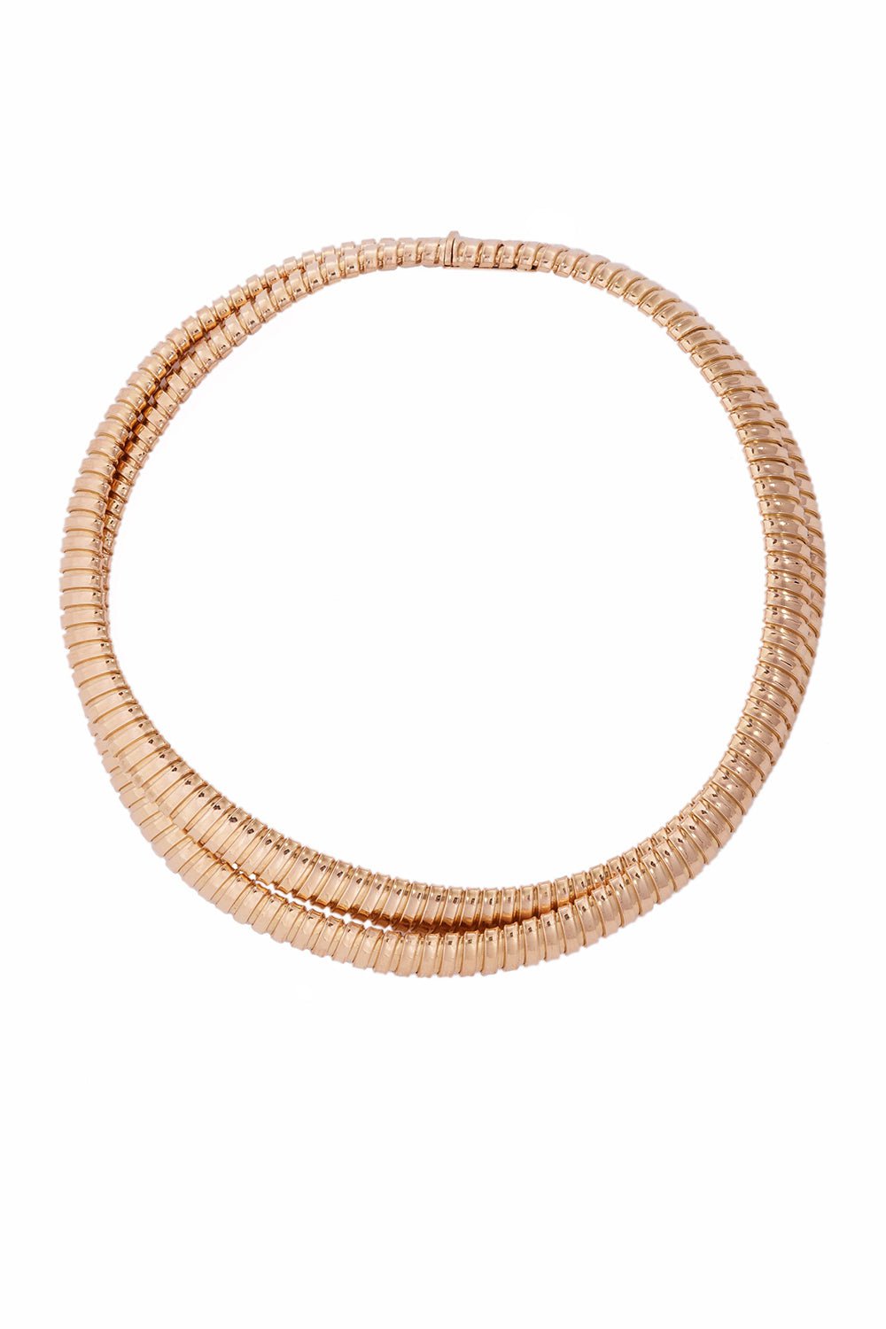 SIDNEY GARBER-Due Collana Necklace - 16in - Yellow Gold-YELLOW GOLD