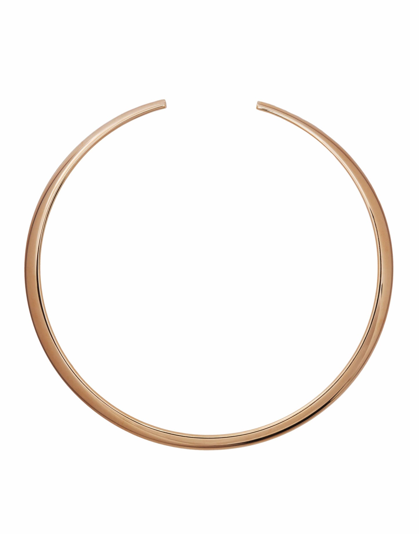 SIDNEY GARBER-Gloria Flexible Narrow Collar - Yellow Gold-YELLOW GOLD